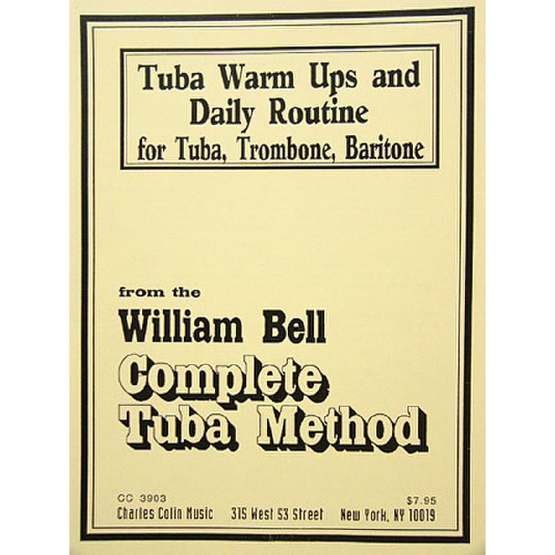 Titelbild für CC 3903 - TUBA WARM UPS AND DAILY ROUTINE