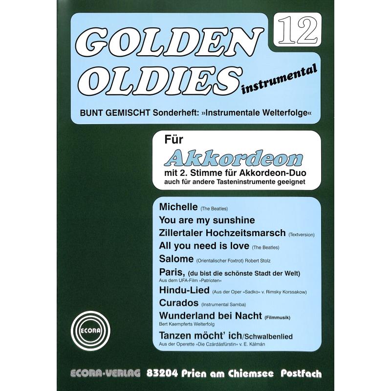Titelbild für ECORA 1033 - GOLDEN OLDIES 12