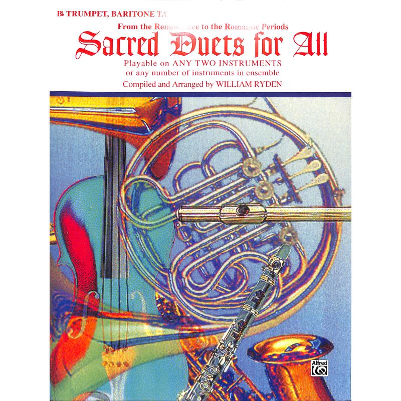 Titelbild für EL 9785 - SACRED DUETS FOR ALL