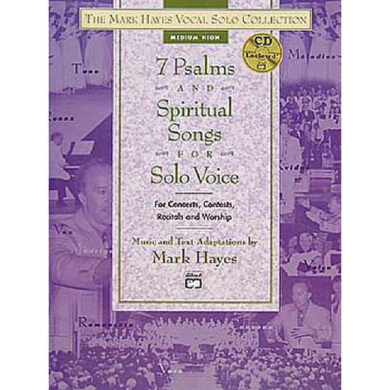 Titelbild für ALF 22068 - 7 PSALMS AND SPIRITUAL SONGS FOR SOLO VOICE