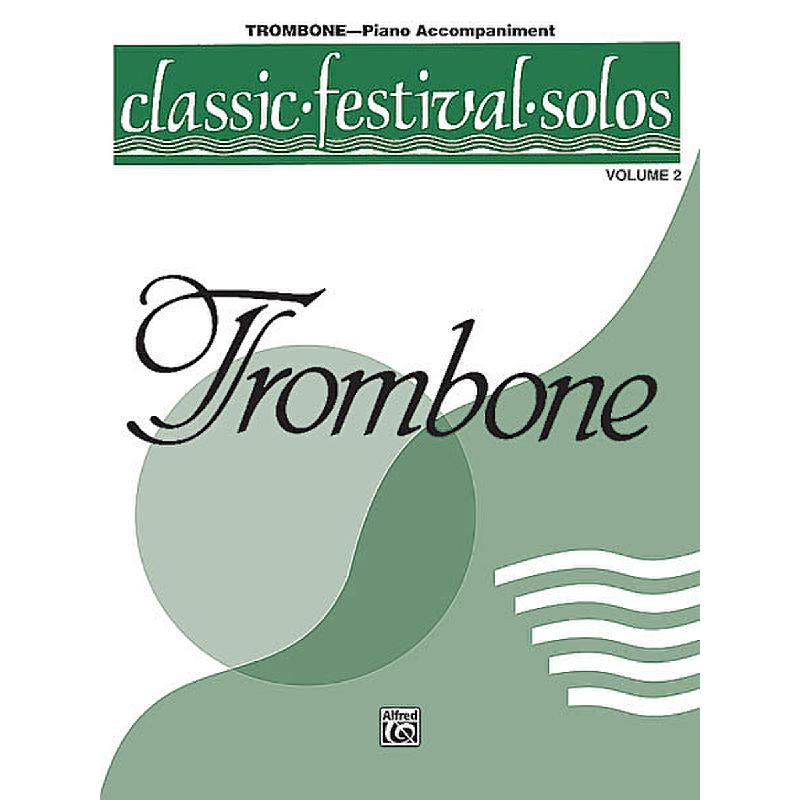 Titelbild für EL 03892 - CLASSIC FESTIVAL SOLOS 2 TROMBO