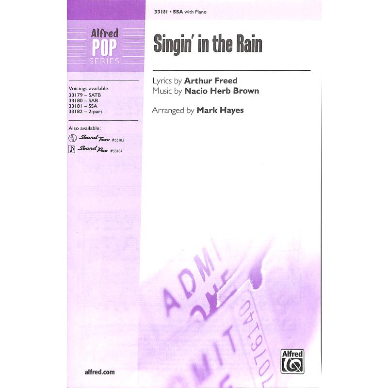 Titelbild für ALF 33181 - SINGIN' IN THE RAIN