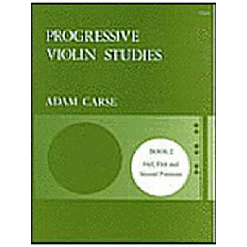 Titelbild für STAINER 5649B - PROGRESSIVE VIOLIN STUDIES 2