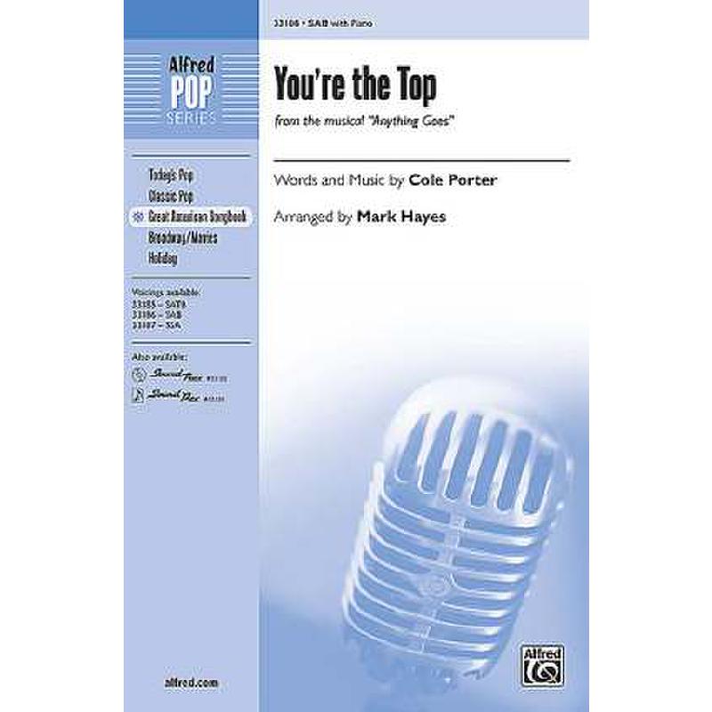 Titelbild für ALF 33186 - YOU'RE THE TOP (AUS ANYTHING GOES)