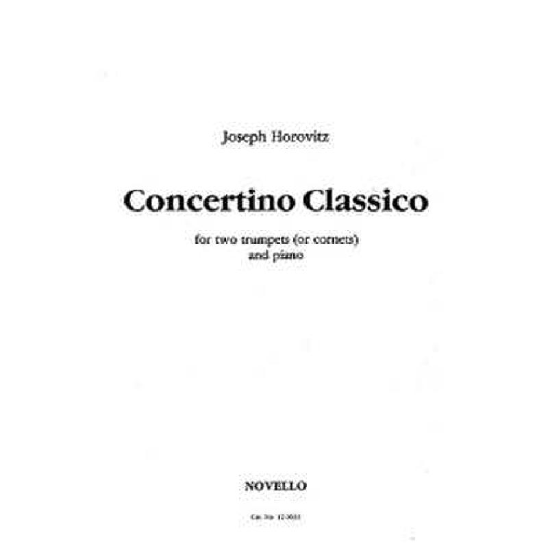 Titelbild für MSNOV 120632 - CONCERTINO CLASSICO