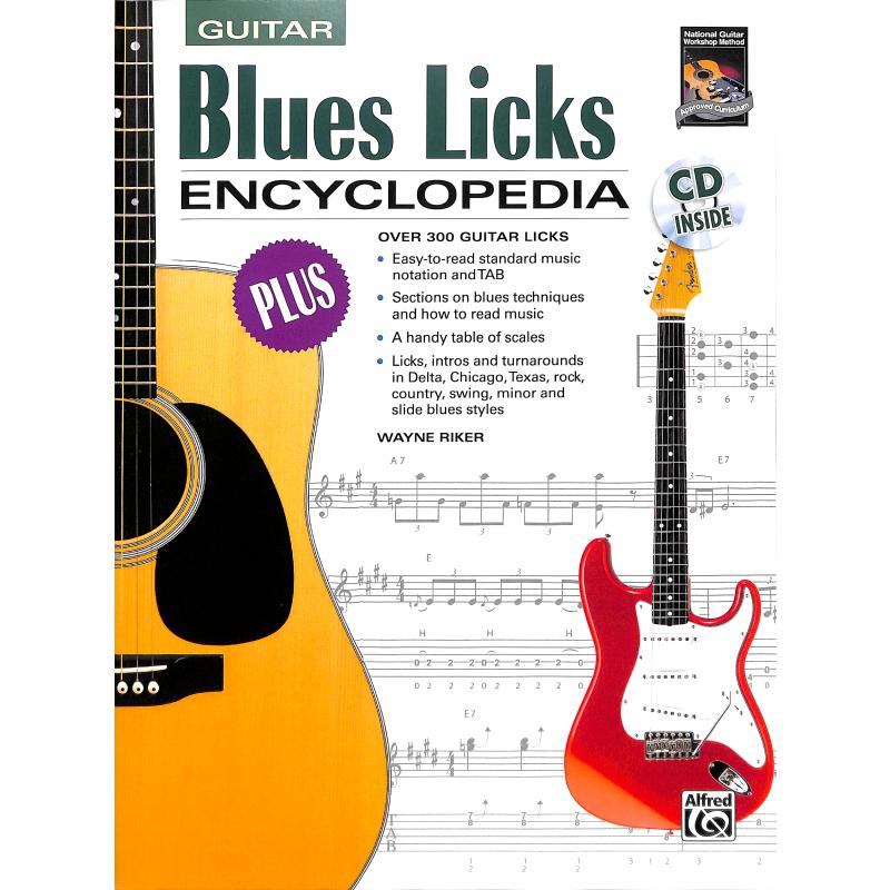 Titelbild für ALF 18503 - BLUES LICKS ENCYCLOPEDIA - GUITAR