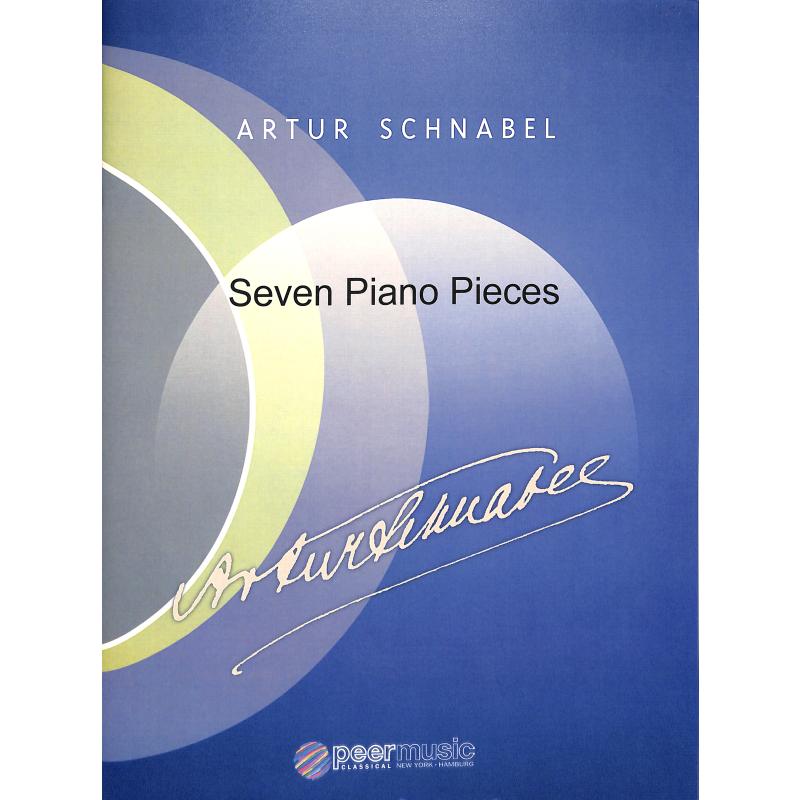 Titelbild für PEER 3681 - 7 PIANO PIECES