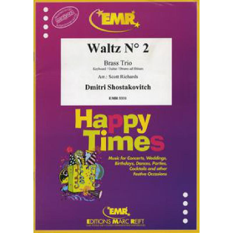 Titelbild für EMR 5331 - SECOND WALTZ - WALZER 2 AUS SUI