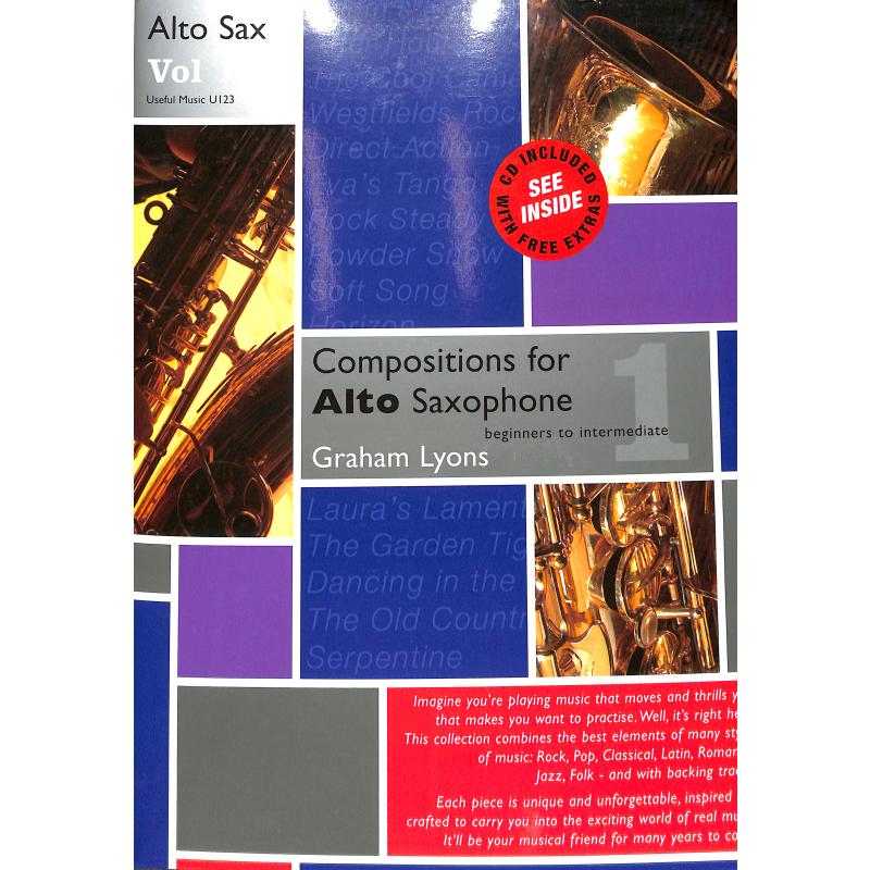 Titelbild für USEFUL 123 - COMPOSITIONS FOR ALTO SAXOPHONE 1