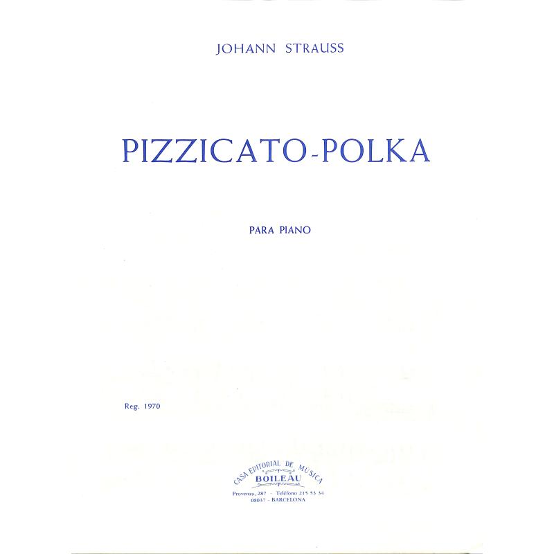 Titelbild für BOILEAU 1970 - PIZZICATO POLKA
