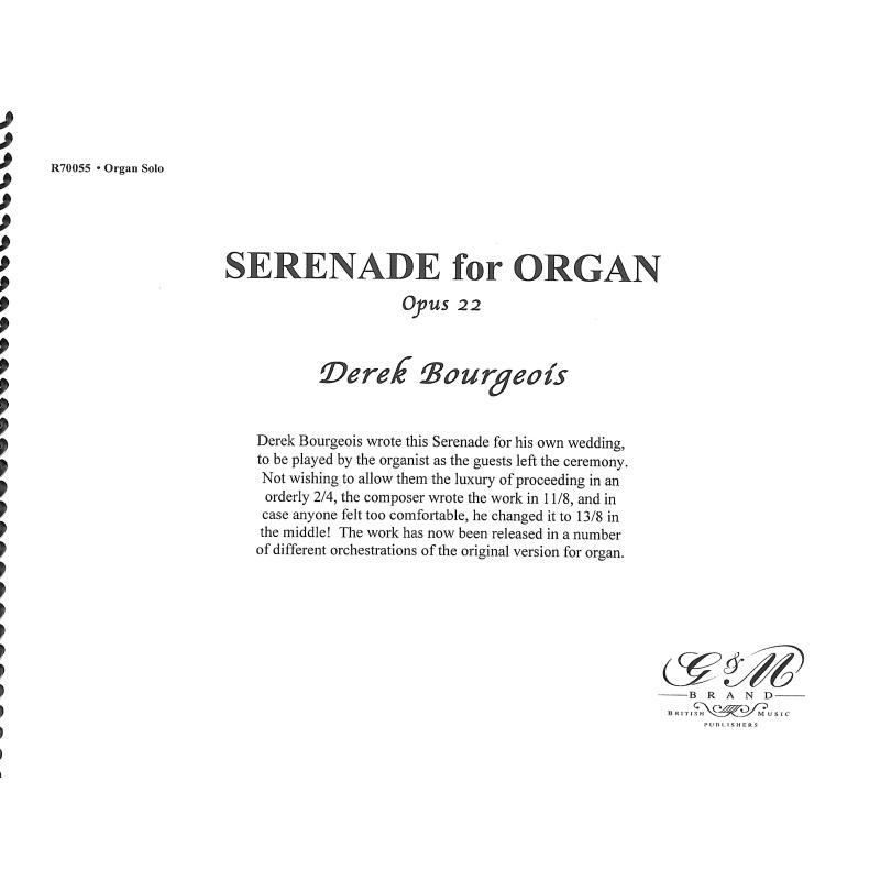 Titelbild für GMBRAND 70055 - SERENADE OP 22