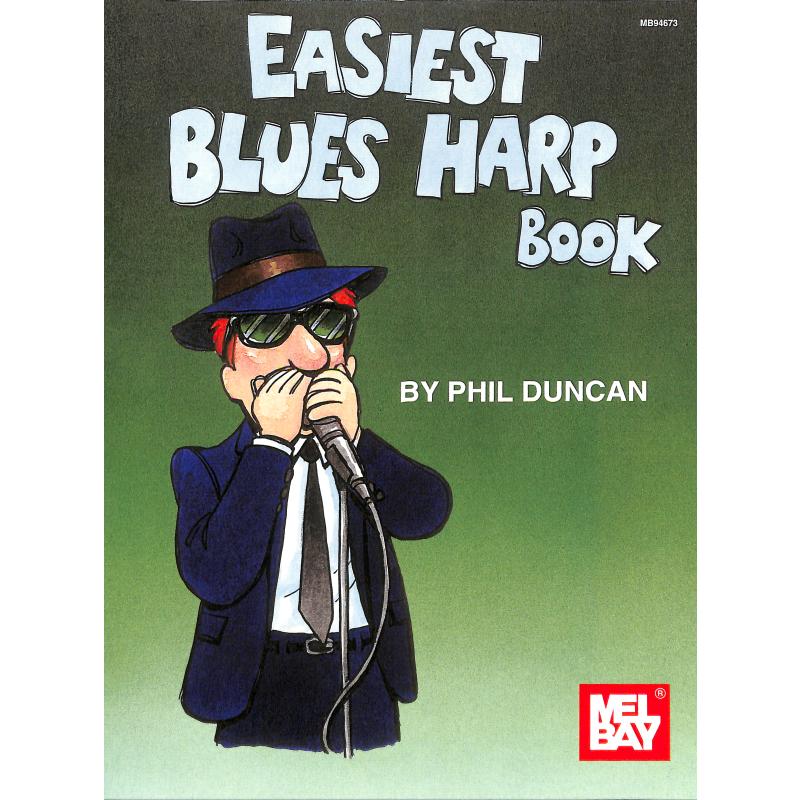Titelbild für MB 94673 - EASIEST BLUES HARP BOOK