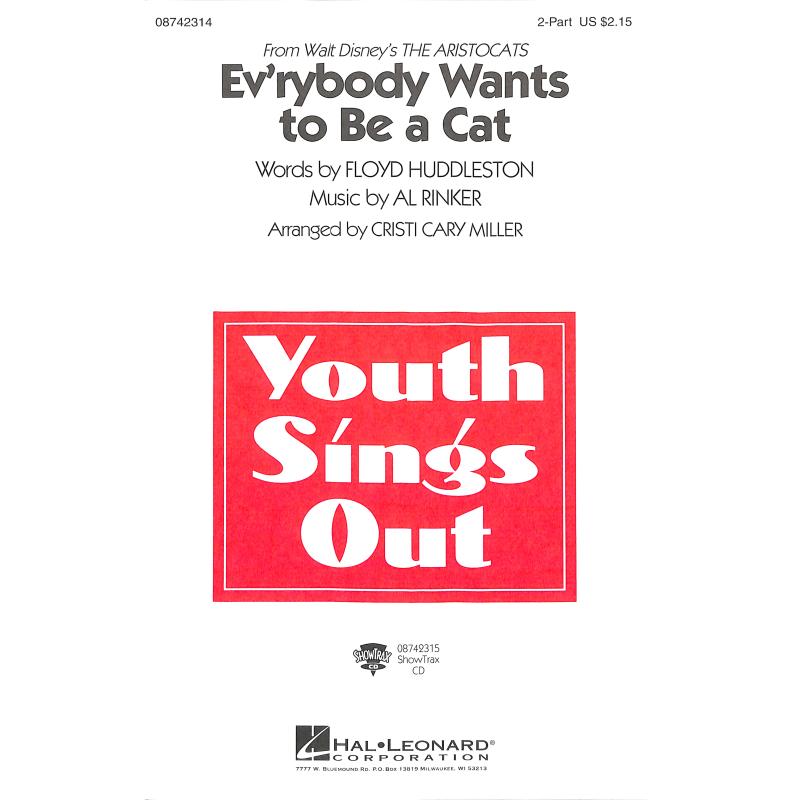 Titelbild für HL 8742314 - EV'RYBODY WANTS TO BE A CAT (AUS ARISTOCATS)