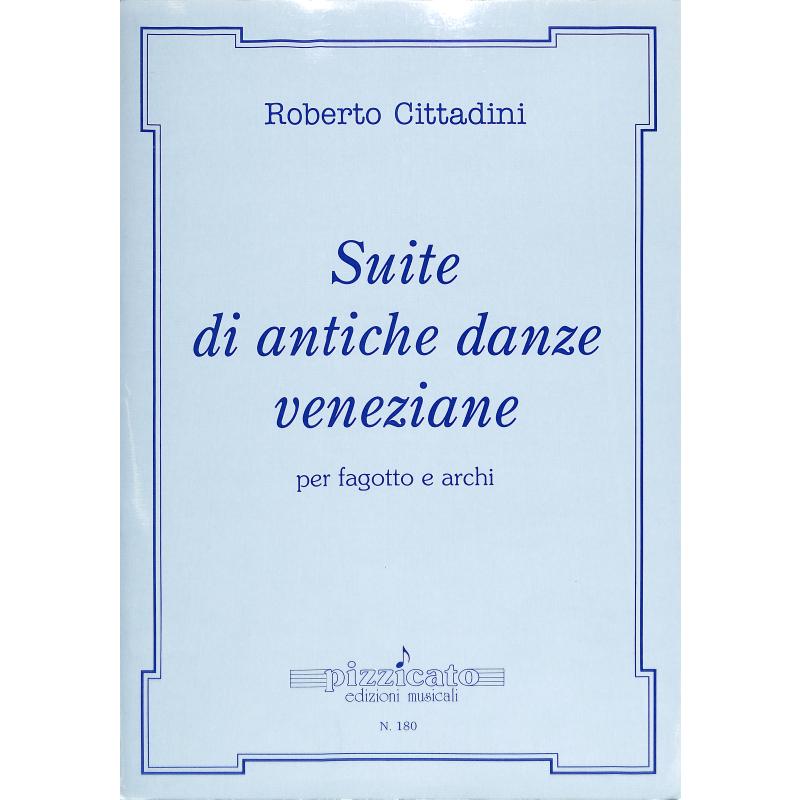 Titelbild für PIZZICATO -N180 - SUITE DI ANTICHE DANZE VENEZIANE