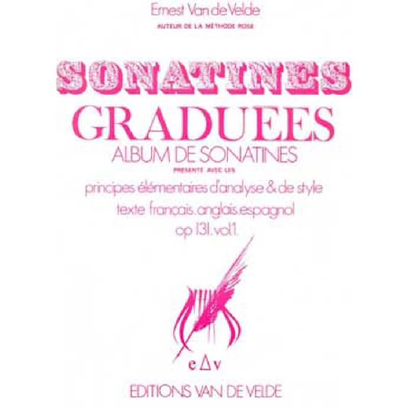 Titelbild für VV 154 - SONATINES GRADUEES 1 OP 131