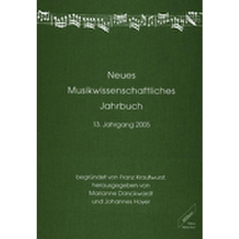 Titelbild für ISBN 3-89639-496-7 - NEUES MUSIKWISSENSCHAFTLICHES JAHRBUCH