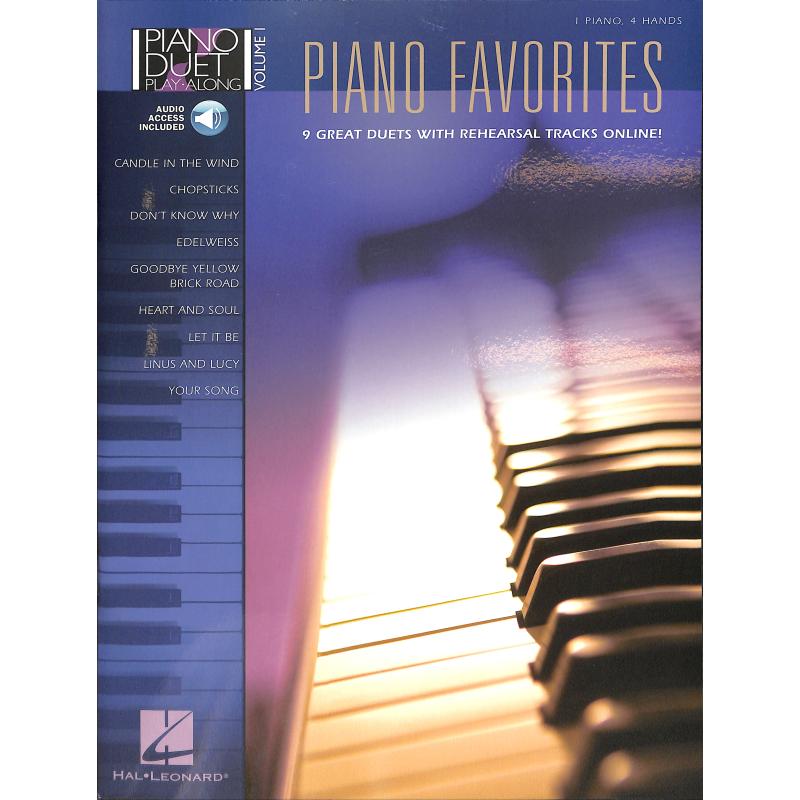 Titelbild für HL 290546 - PIANO FAVORITES