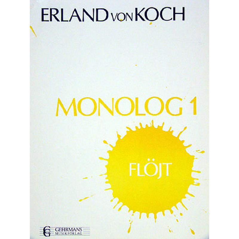 Titelbild für GEHRMAN 5929 - MONOLOG 1