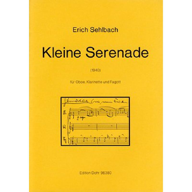 Titelbild für DOHR 96380 - KLEINE SERENADE (1940)