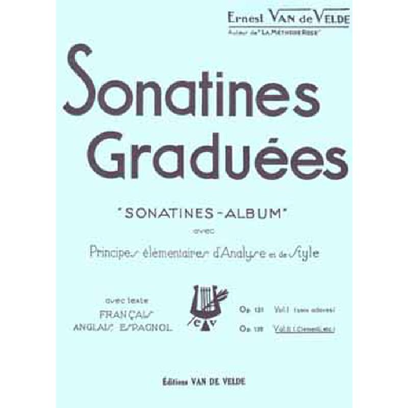 Titelbild für VV 155 - SONATINES GRADUEES 2 OP 132