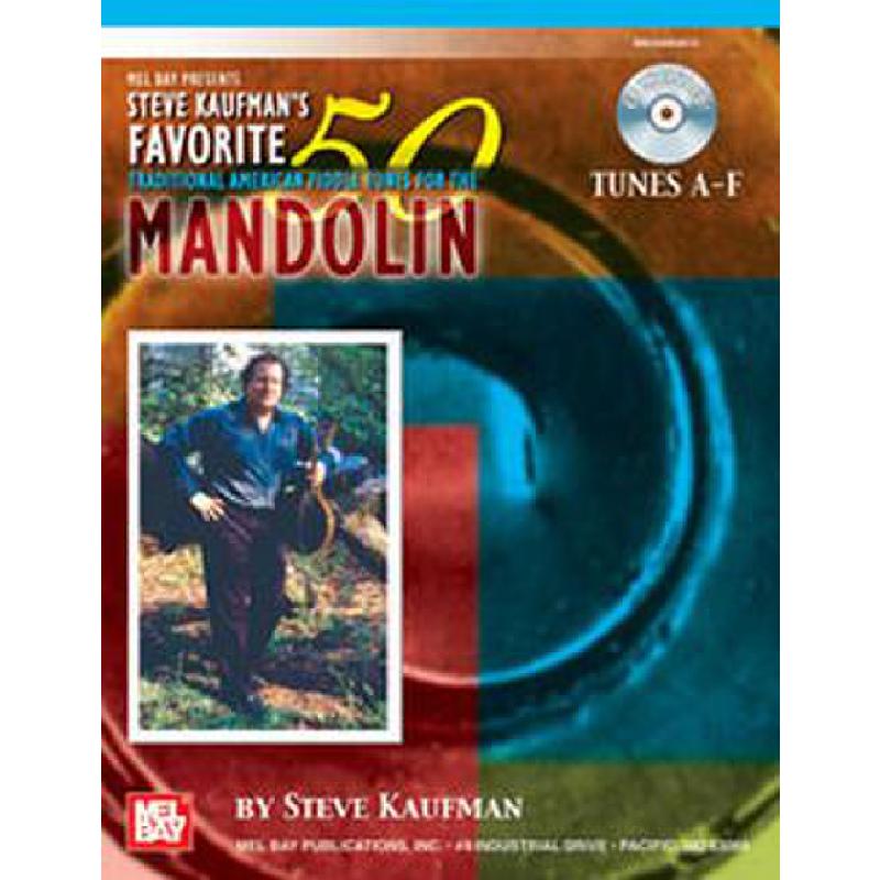 Titelbild für MB 20890BCD - FAVORITE 50 TRADITIONAL AMERICAN FIDDLE TUNES FOR THE MANDOLIN
