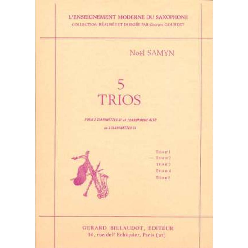 Titelbild für BILL 1882-2 - 5 TRIOS 2