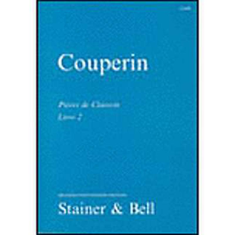 Titelbild für STAINER 8100B - PIECES DE CLAVECIN 2