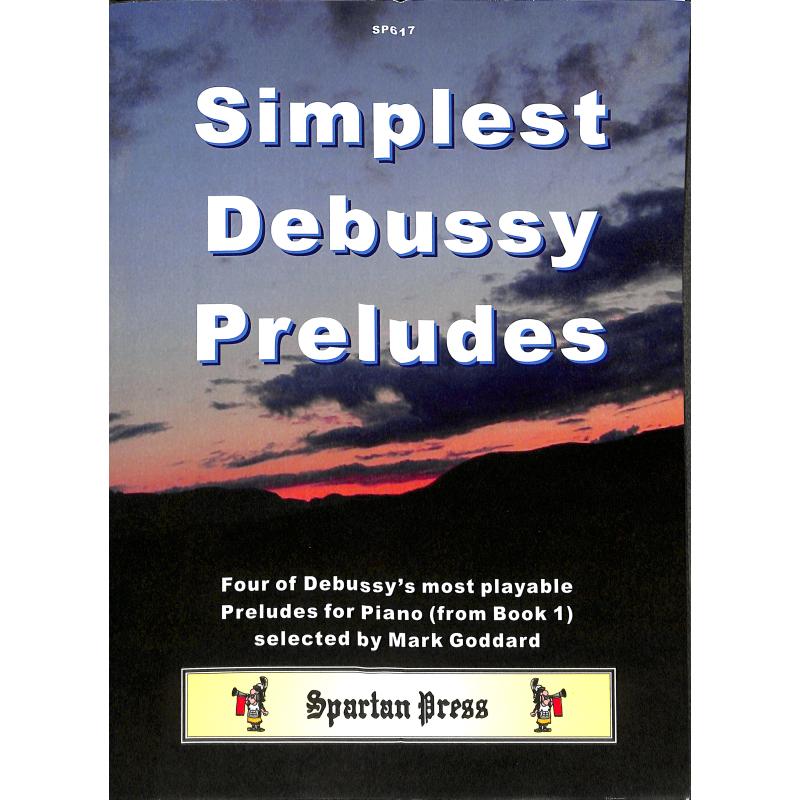 Titelbild für SPARTAN 617 - SIMPLEST DEBUSSY PRELUDES