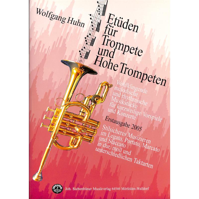 Titelbild für SIEB 21021 - ETUEDEN FUER TROMPETE UND HOHE TROMPETEN