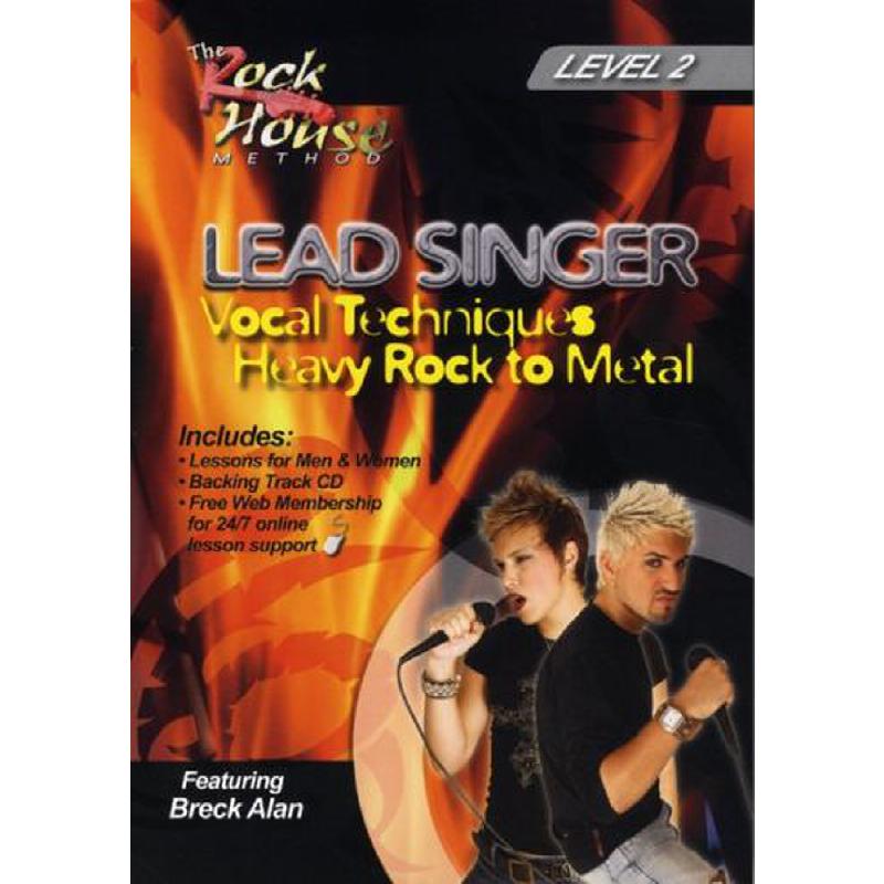 Titelbild für MSFR 00953 - LEAD SINGER 2 - VOCAL TECHNIQUES HEAVY ROCK TO METAL