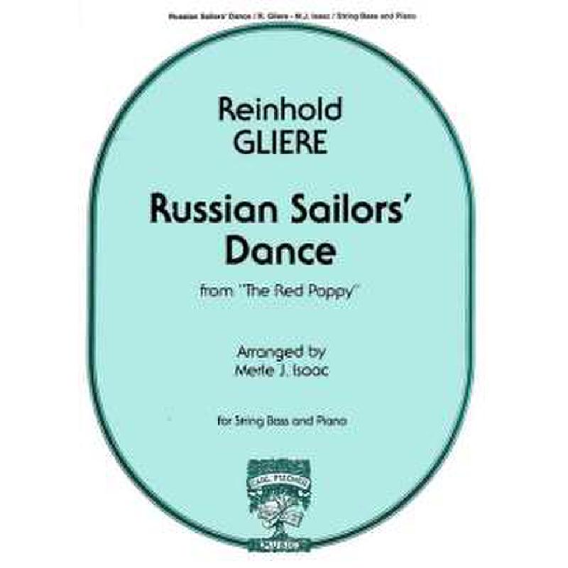 Titelbild für CF -B3394 - RUSSIAN SAILORS' DANCE (THE RED POPPY)