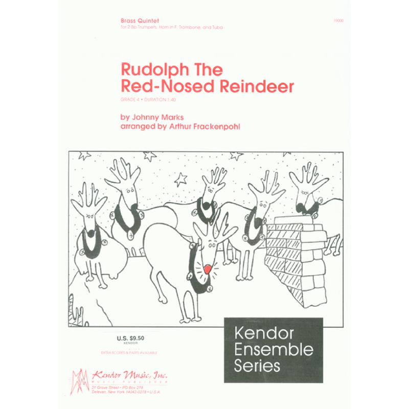 Titelbild für KENDOR 19000 - RUDOLPH THE RED NOSED REINDEER