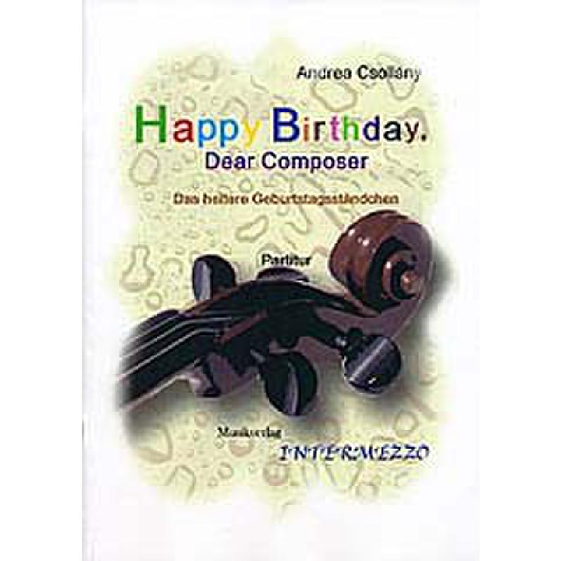 Titelbild für INTERMEZZO 077-5 - HAPPY BIRTHDAY DEAR COMPOSER