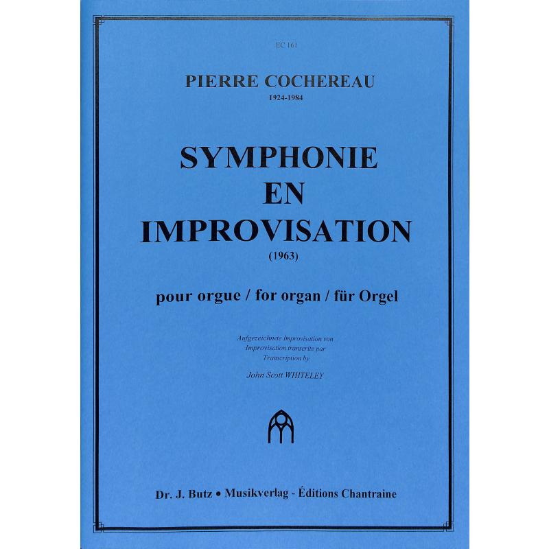 Titelbild für CHANTRAINE 161 - SYMPHONIE EN IMPROVISATION (1963)