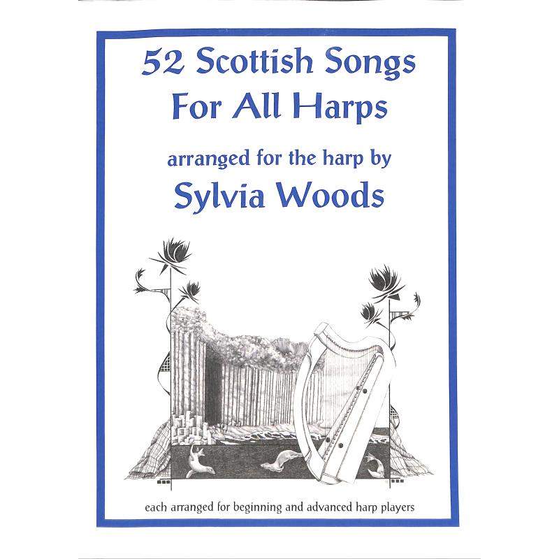 Titelbild für HL 660221 - 52 Scottish songs for all harps
