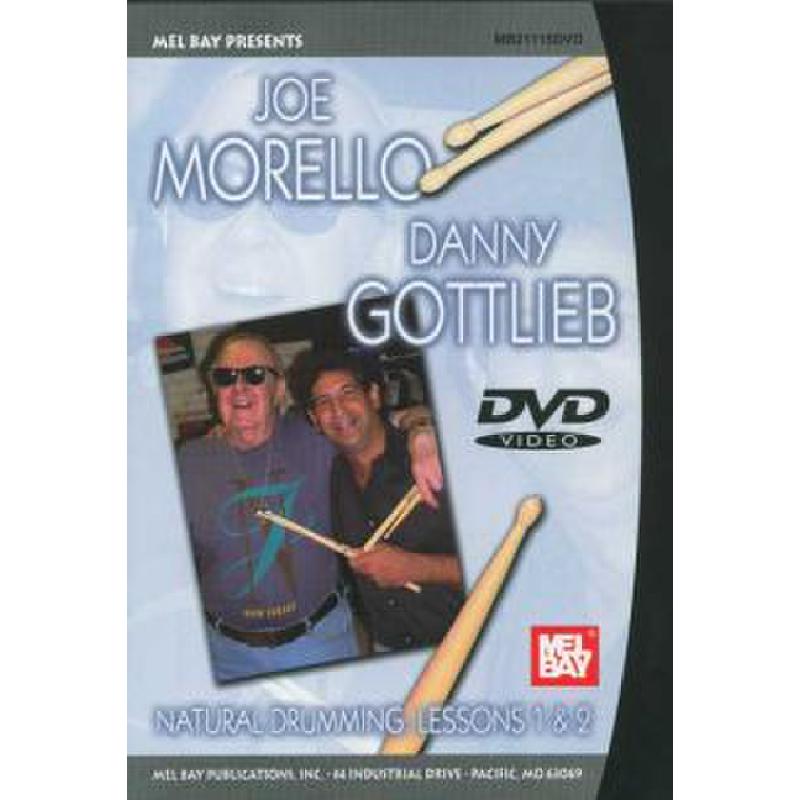 Titelbild für MB 21115DVD - NATURAL DRUMMING LESSONS 1 + 2