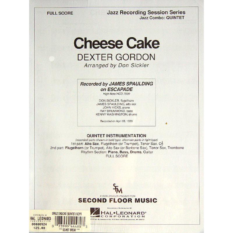 Titelbild für HL 924 - CHEESE CAKE