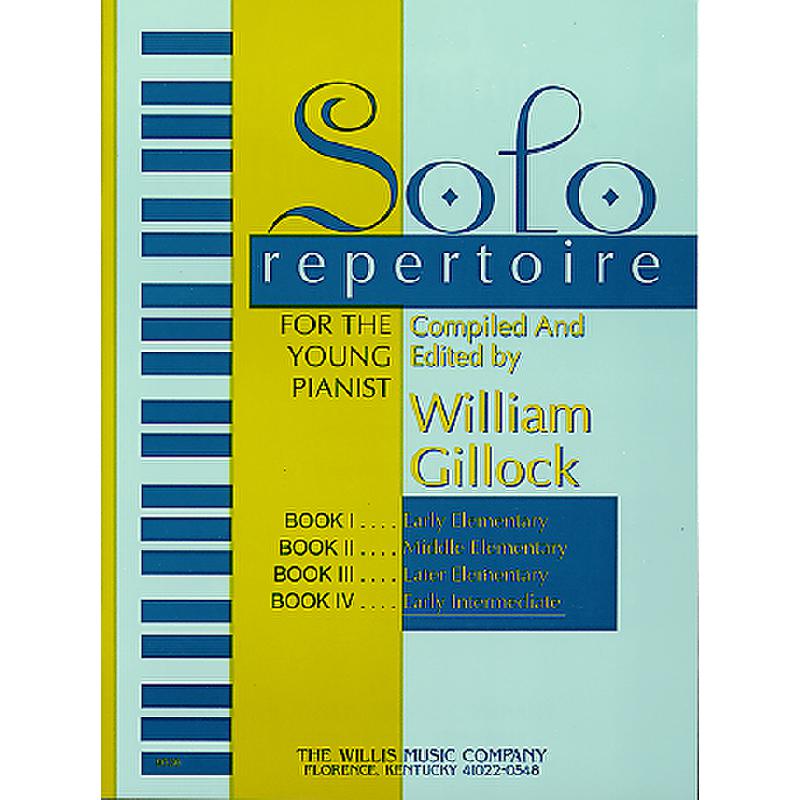 Titelbild für WILLIS 9636 - SOLO REPERTOIRE FOR THE YOUNG PIANIST 4