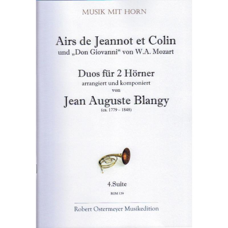Titelbild für ROM 139 - AIRS DE JEANNOT ET COLIN + ANDANTE (DON GIOVANNI  MOZART)