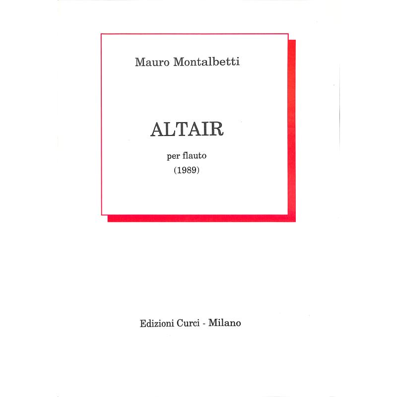 Titelbild für Curci 11240 - ALTAIR