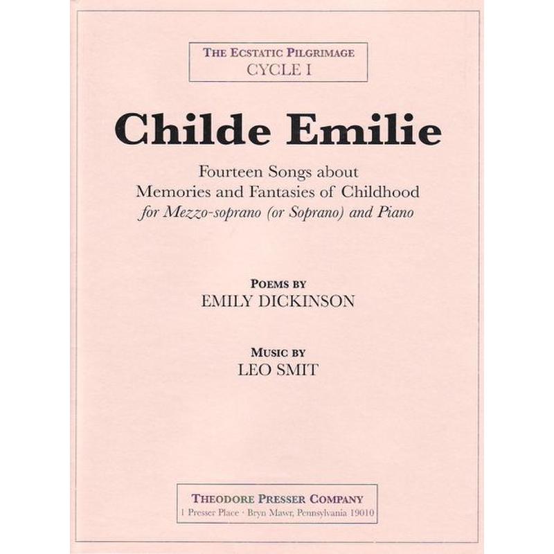 Titelbild für PRESSER 111-40158 - CHILDE EMILIE