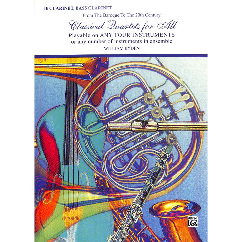 Titelbild für EL 96153 - CLASSICAL QUARTETS FOR ALL