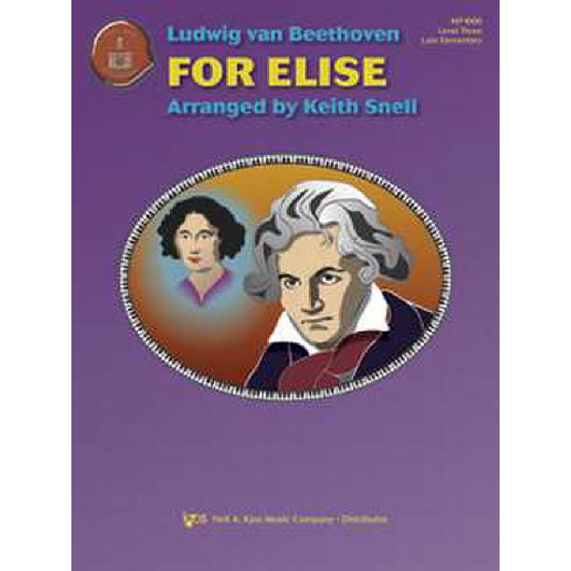 Titelbild für KJOS -MP1000 - FUER ELISE - FOR ELISE