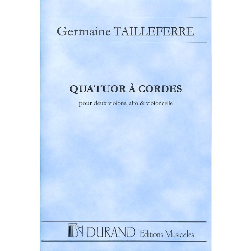 Titelbild für DUR 9970 - QUATUOR A CORDES