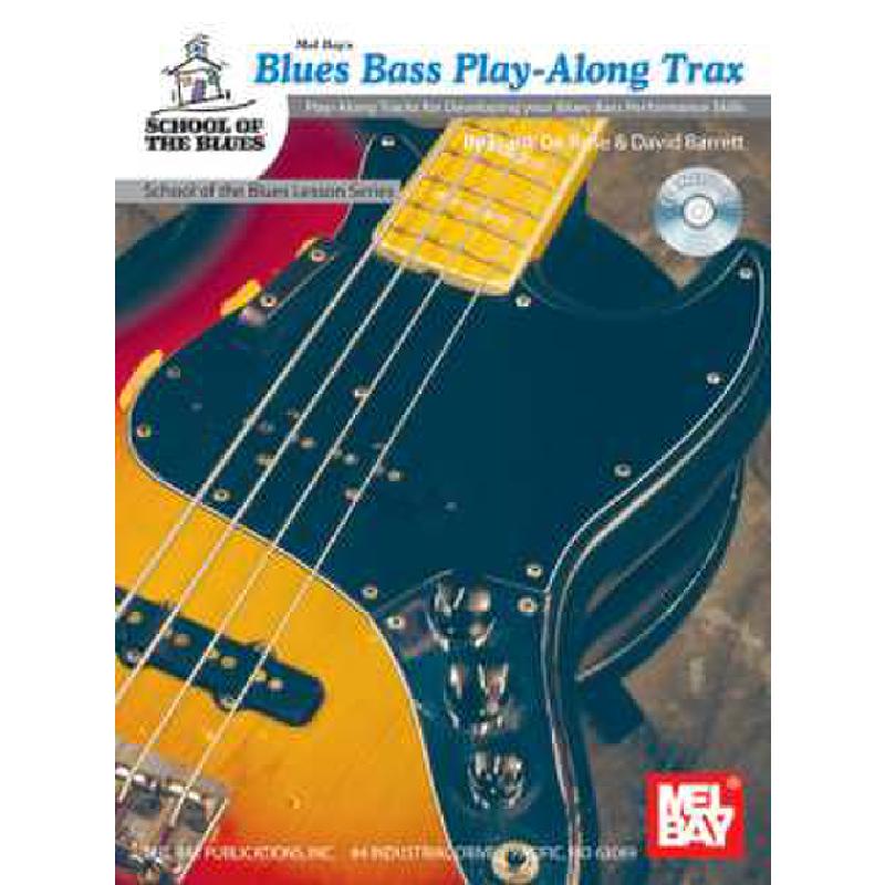 Titelbild für MB 21064BCD - BLUES BASS PLAY ALONG TRAX