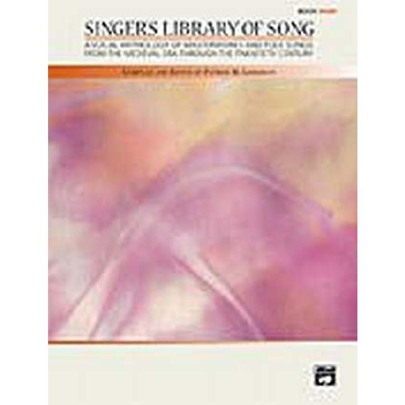 Titelbild für ALF 23504 - SINGER'S LIBRARY OF SONG