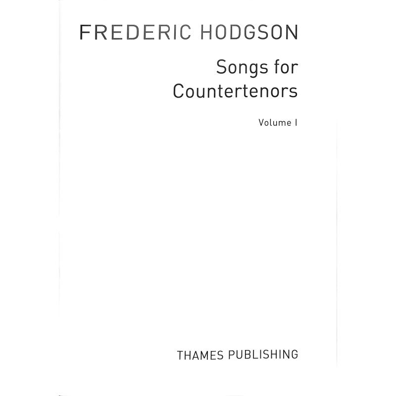 Titelbild für THAMES 978329 - SONGS FOR COUNTERTENORS 1