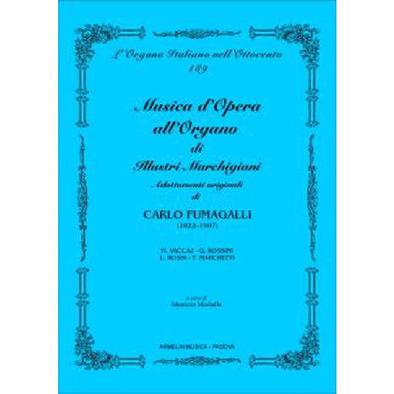 Titelbild für ARMELIN -OIO-189 - MUSICA D'OPERA ALL'ORGANO
