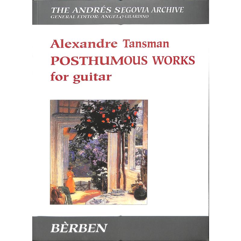 Titelbild für BE 4900 - POSTHUMOUS WORKS