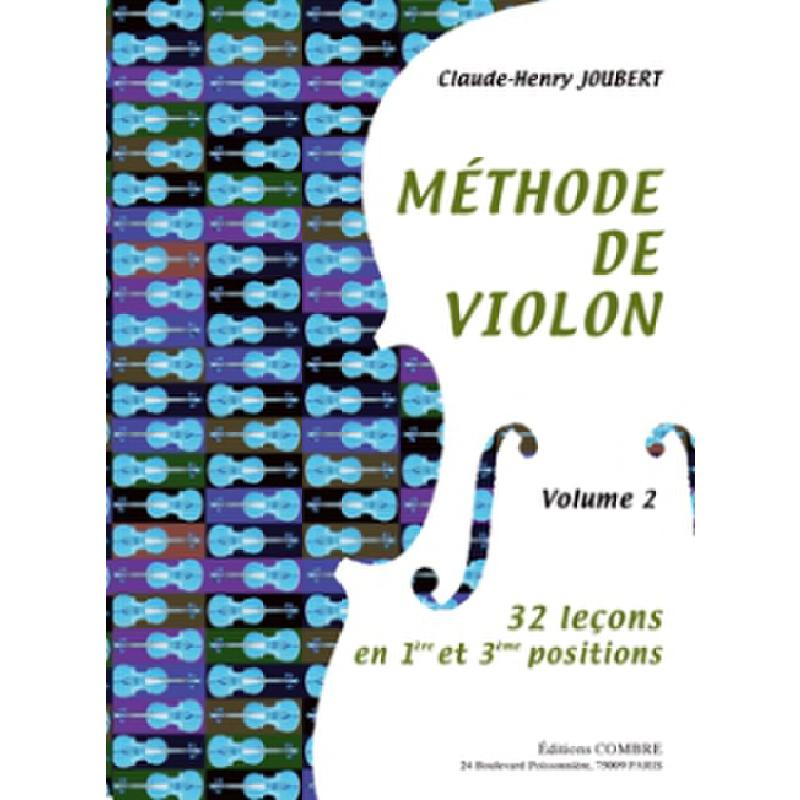 Titelbild für COMBRE 6515 - METHODE DE VIOLON 2